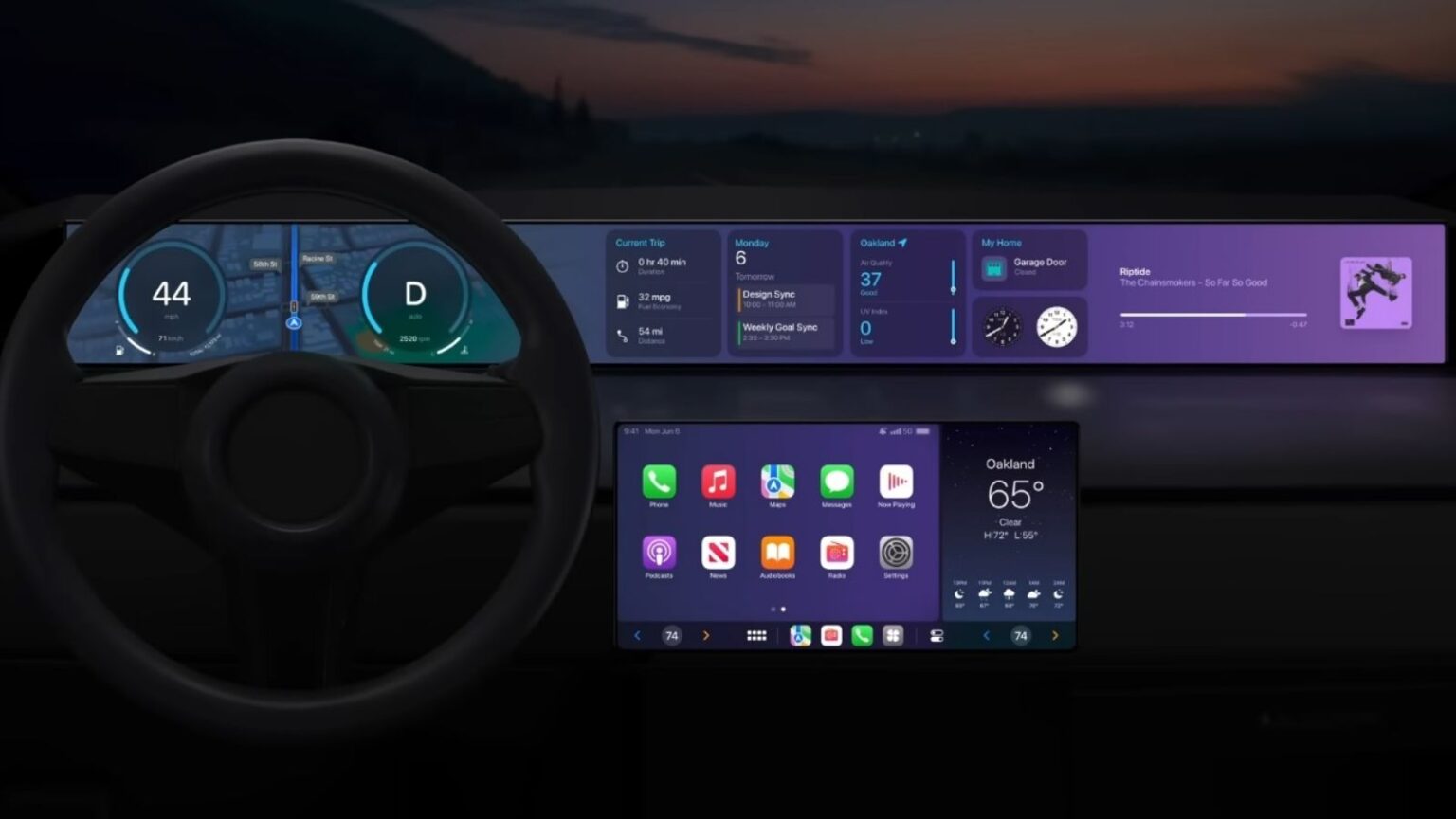 CarPlay 2.0: i widget sbarcano sugli schermi nelle auto
