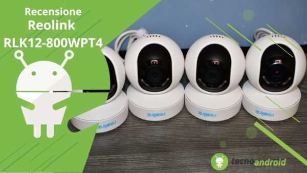 Reolink RLK12-800WPT4: sistema di quattro telecamere WiFi da esterno PTZ - Recensione