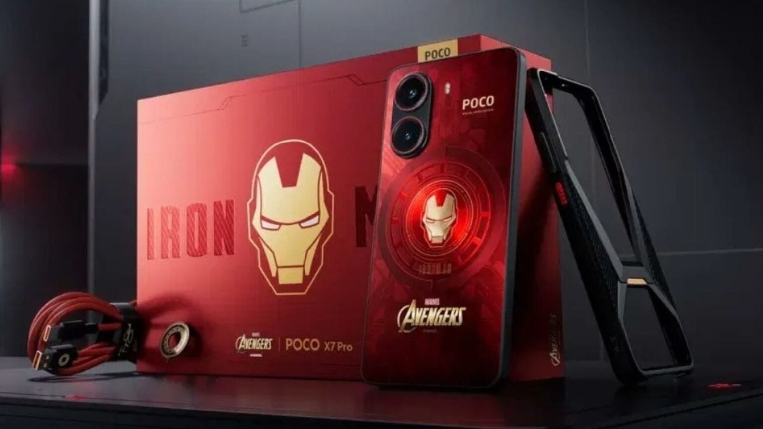 Poco x7 pro iron man