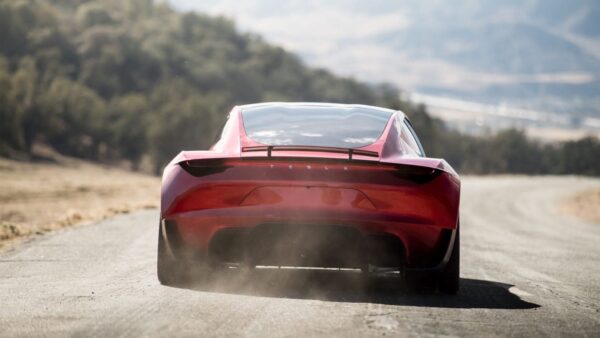 Tesla Roadster nello spazio