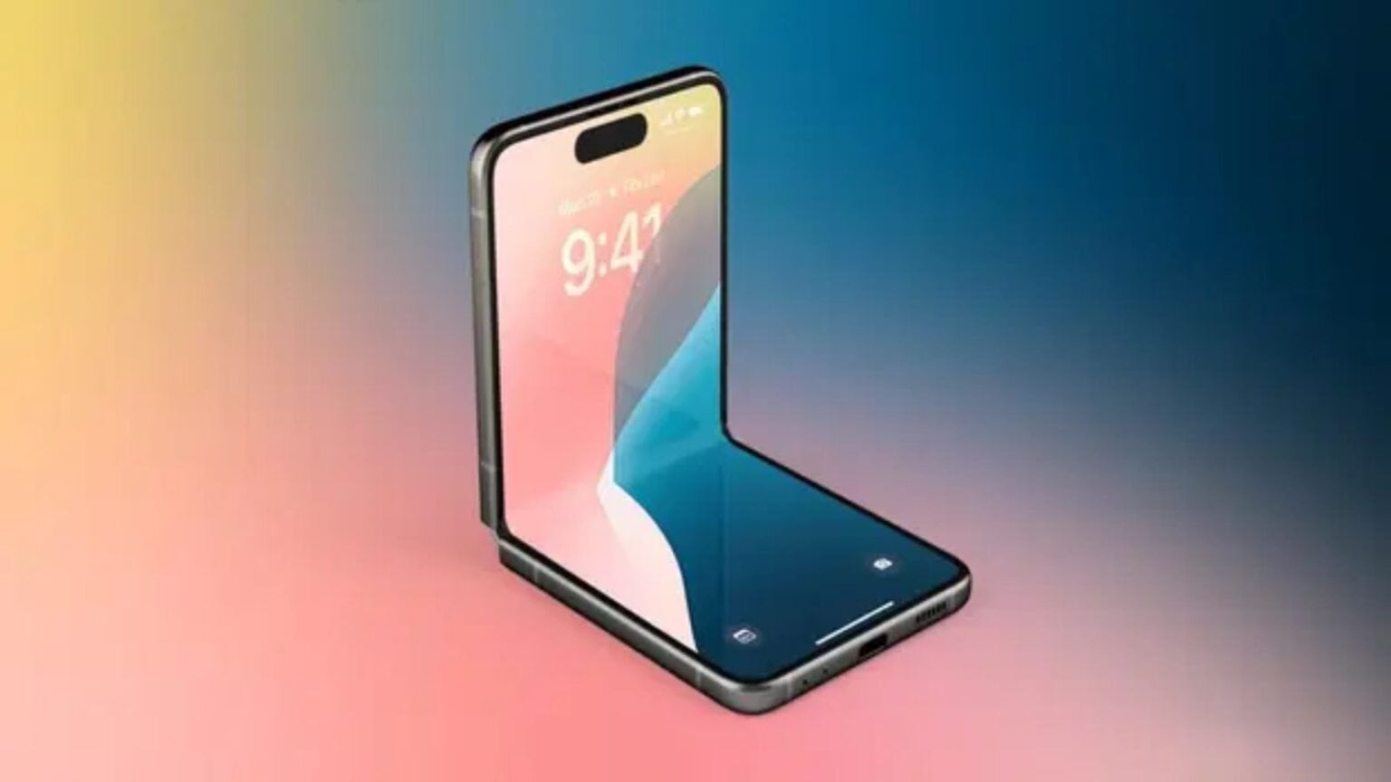 Apple, nuovo smartphone pieghevole