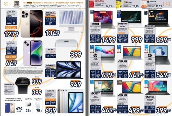 Screenshot 2025-01-31 112718 volantino unieuro febbraio