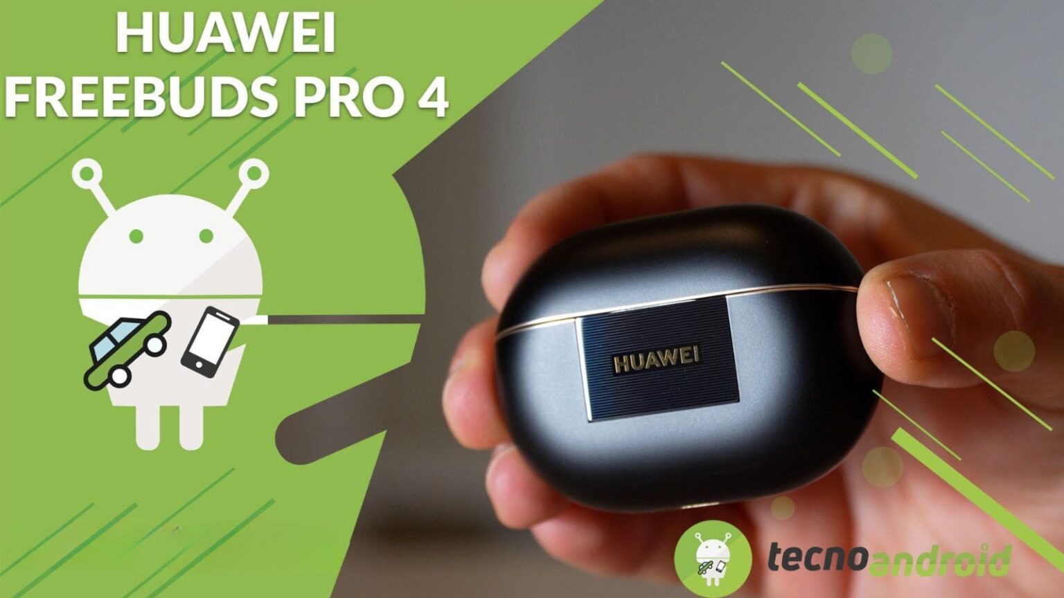 Recensione Huawei FreeBuds Pro 4: design, audio e microfoni di qualità