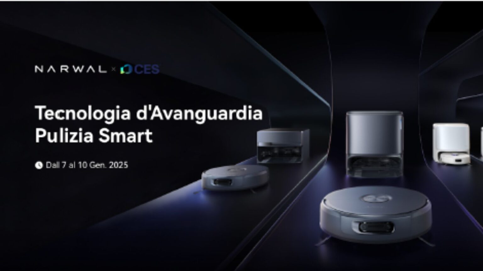 Narwal lancia al CES 2025 la serie Flow: robot aspirapolvere d'avanguardia