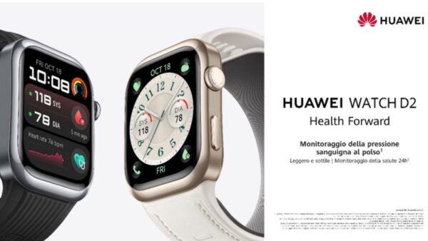 Huawei Watch D2: lo smartwatch che monitora la pressione sanguigna ambulatoriale