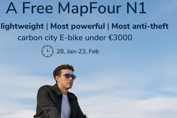 ENGWE Mapfour N1: e-bike in carbonio, leggera e perfetta per la città