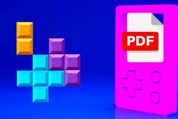 Pdftris: il classico gioco di Tetris reinventato in un file PDF