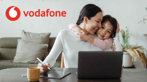 Vodafone offre internet illimitato a 25,90€ al mese, con velocità fino a 2.5 Gb/s e modem Wi-Fi 6, con attivazione scontata online.