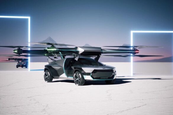 Xpeng al CES 2025 con la sua auto elettrica volante
