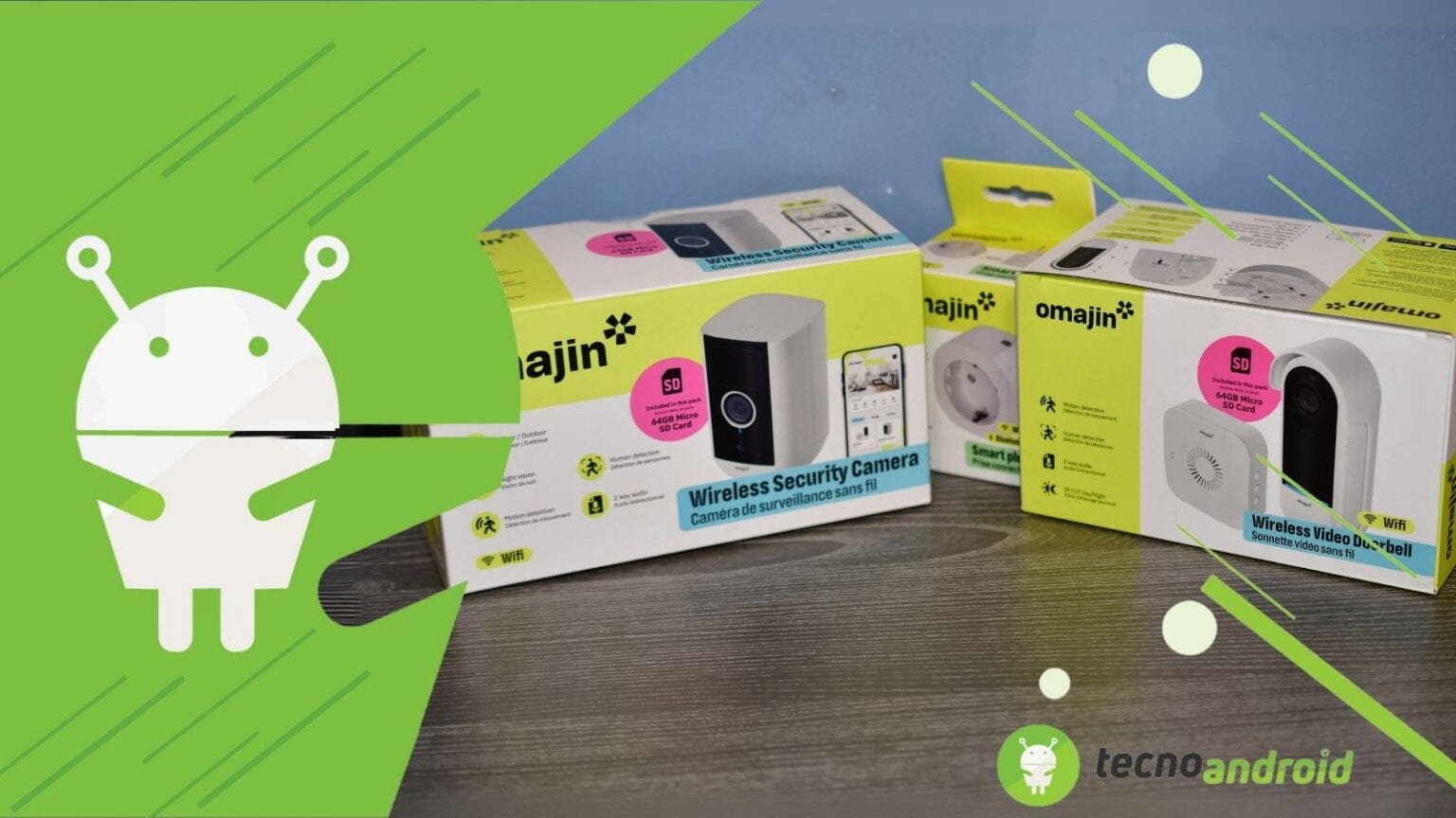 Dispositivi Omajin videosorveglianza e controllo intelligente: sicurezza e tecnologia | RECENSIONE