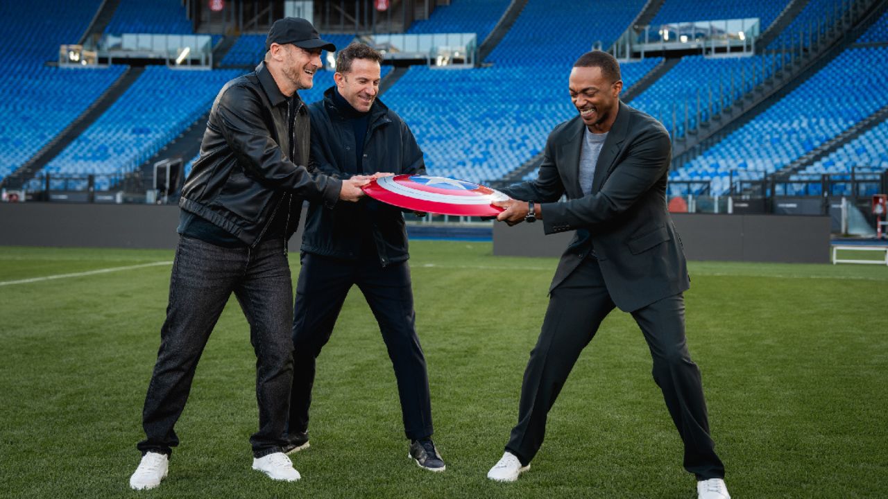 Totti e Del Piero incontrano Captain America