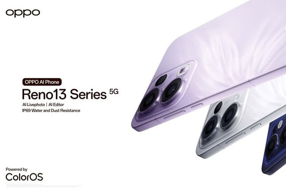 OPPO Reno13: la serie arriva in Europa con il suo design raffinato e tanta AI