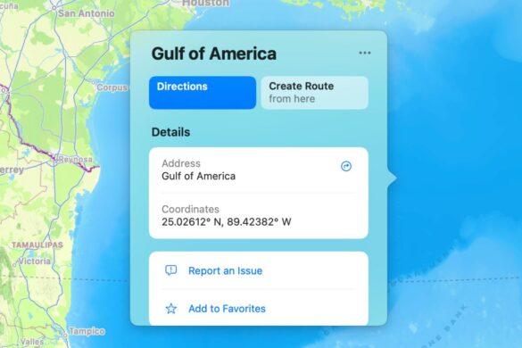Apple come Google dopo la decisione di Trump: il Golfo del Messico diventa “d’America”