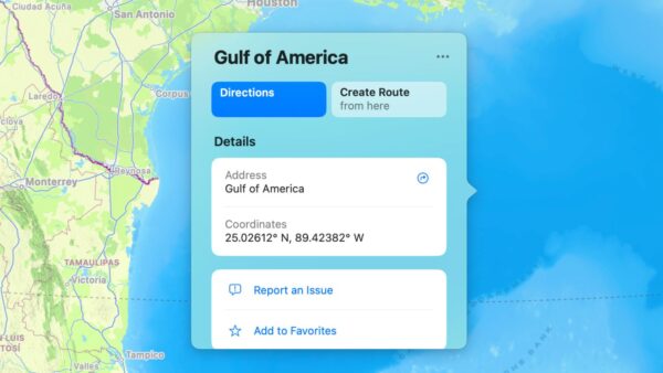 Apple come Google dopo la decisione di Trump: il Golfo del Messico diventa "d'America"
