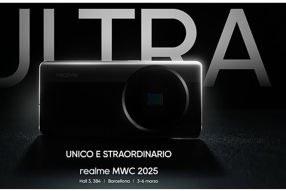 Realme punta in alto: un nuovo sensore fotografico al MWC 2025