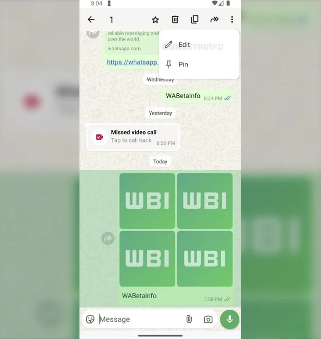 WhatsApp introduce la modifica delle didascalie per gli album condivisi