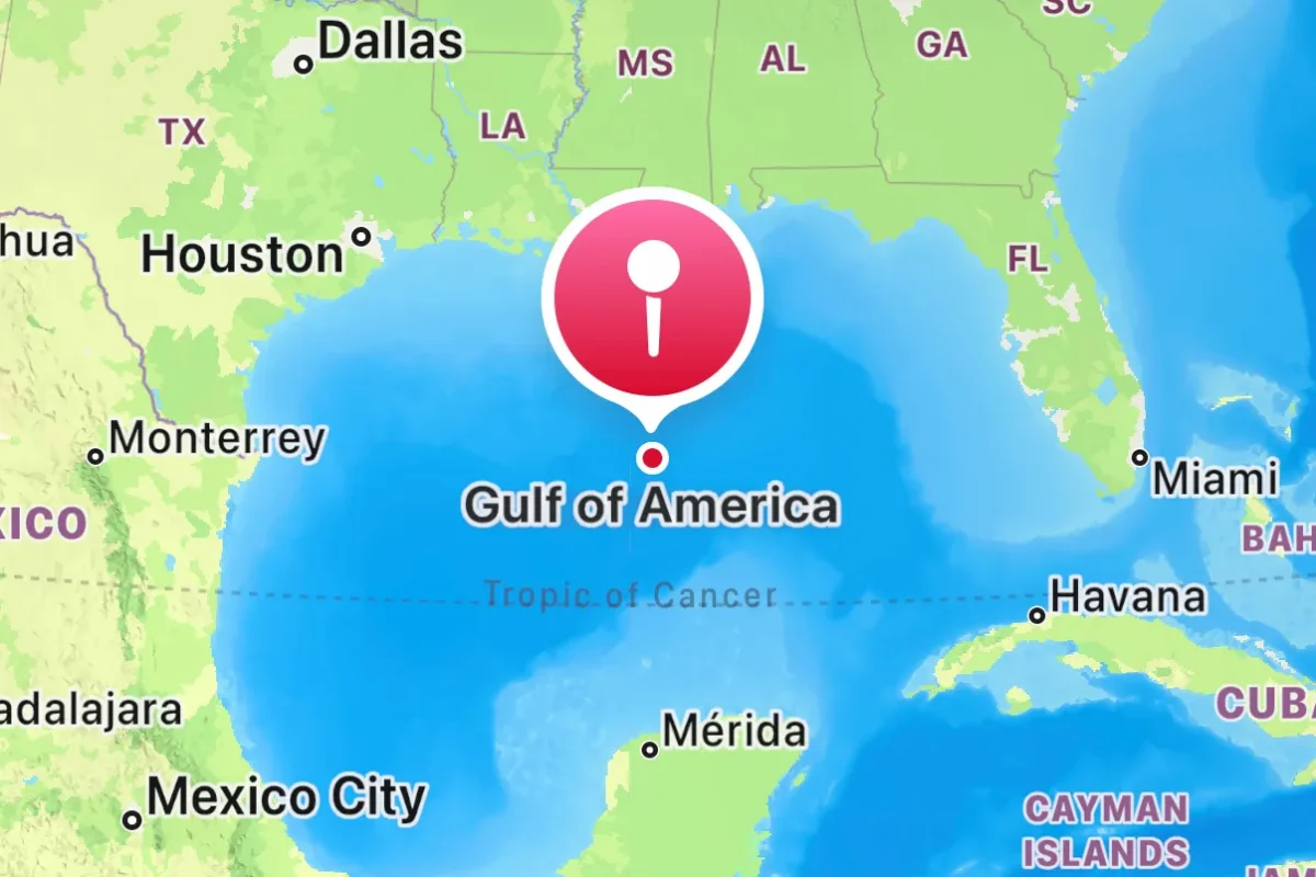 Apple come Google dopo la decisione di Trump: il Golfo del Messico diventa "d'America"