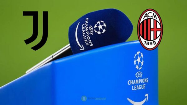 Prime Video: Juventus e Milan saranno in diretta per i playoff di Champions League