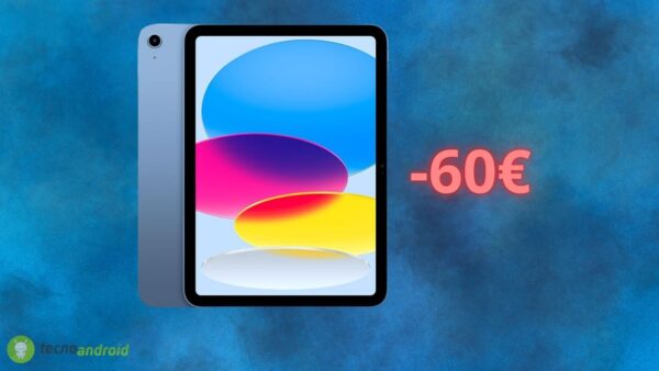 Apple iPad è SUPER SCONTATO su Amazon, oltre 60 euro di offerta