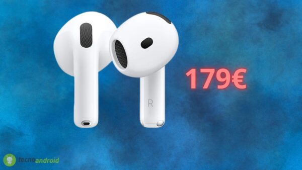 Apple AirPods 4: il prezzo AMAZON è da URLO