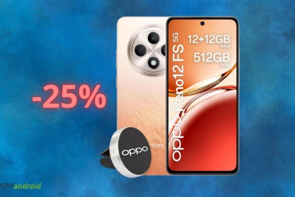 Amazon ASSURDA con lo sconto del 25% su Oppo Reno12 FS