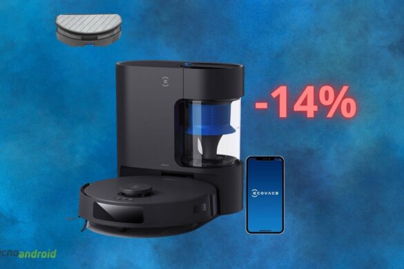 Amazon PAZZA: il robot aspirapolvere ECOVACS ha un prezzo RIDICOLO