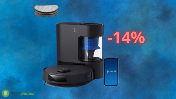 Amazon PAZZA: il robot aspirapolvere ECOVACS ha un prezzo RIDICOLO