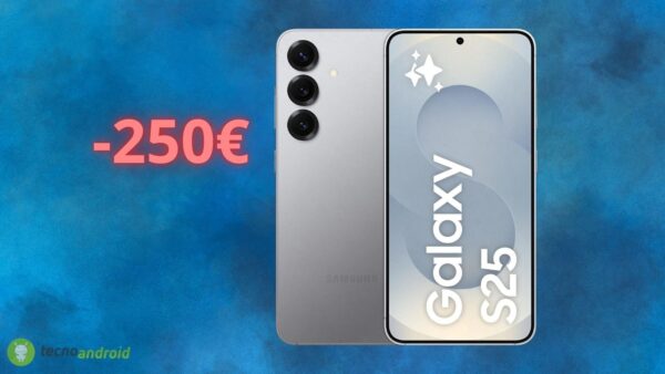 Samsung Galaxy S25: prezzo SPROFONDATO su Amazon, sconto pazzesco