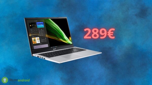 Amazon ASSURDA: il notebook ACER costa solo 289 euro