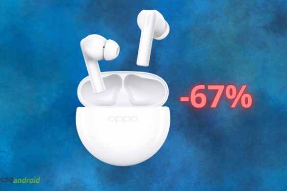 Oppo Enco Buds2 a soli 16 euro su Amazon: ecco lo sconto del 67%