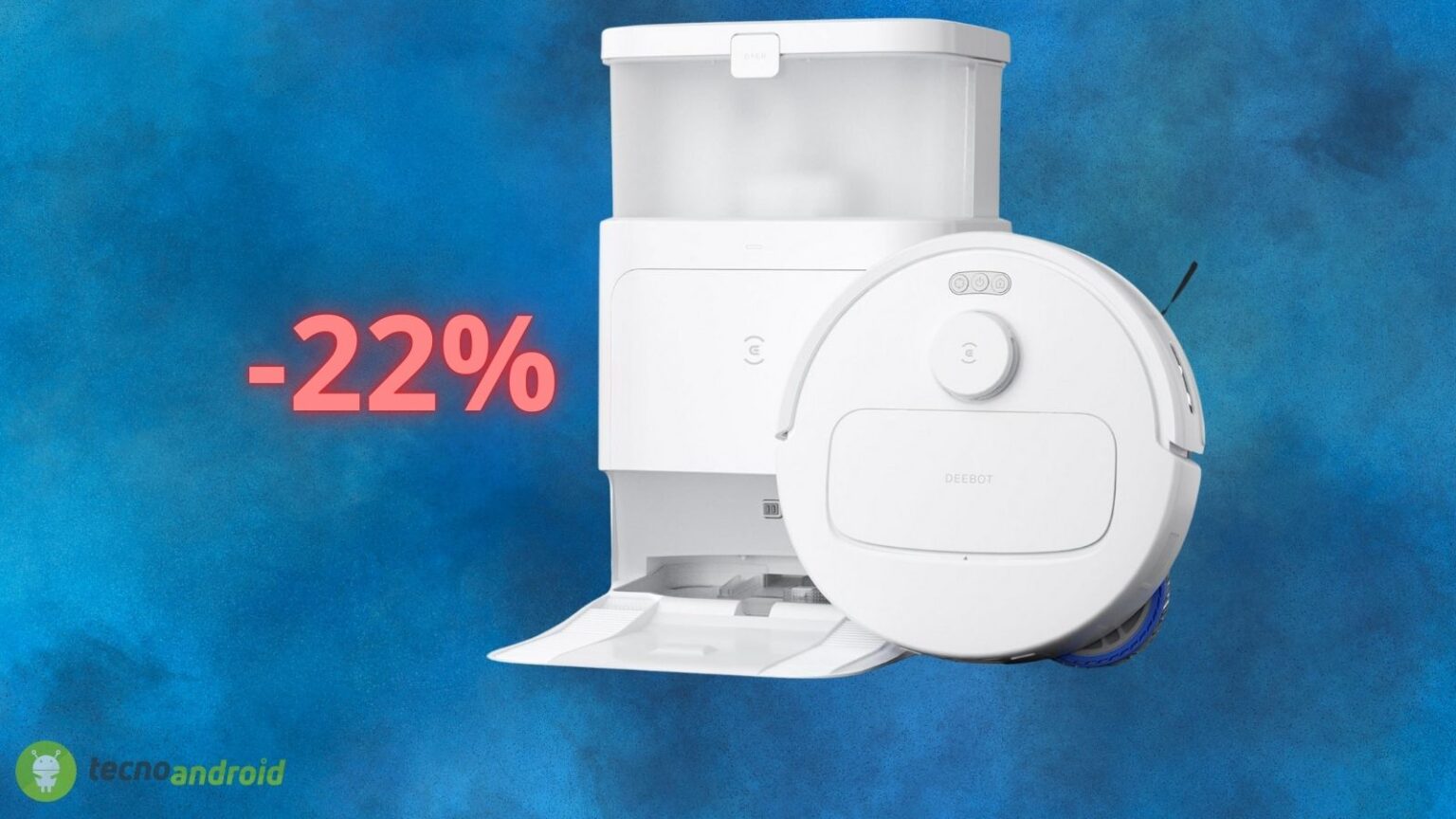 Amazon SHOCK: sconto di 150 euro su Ecovacs Deebot N30 Pro Omni