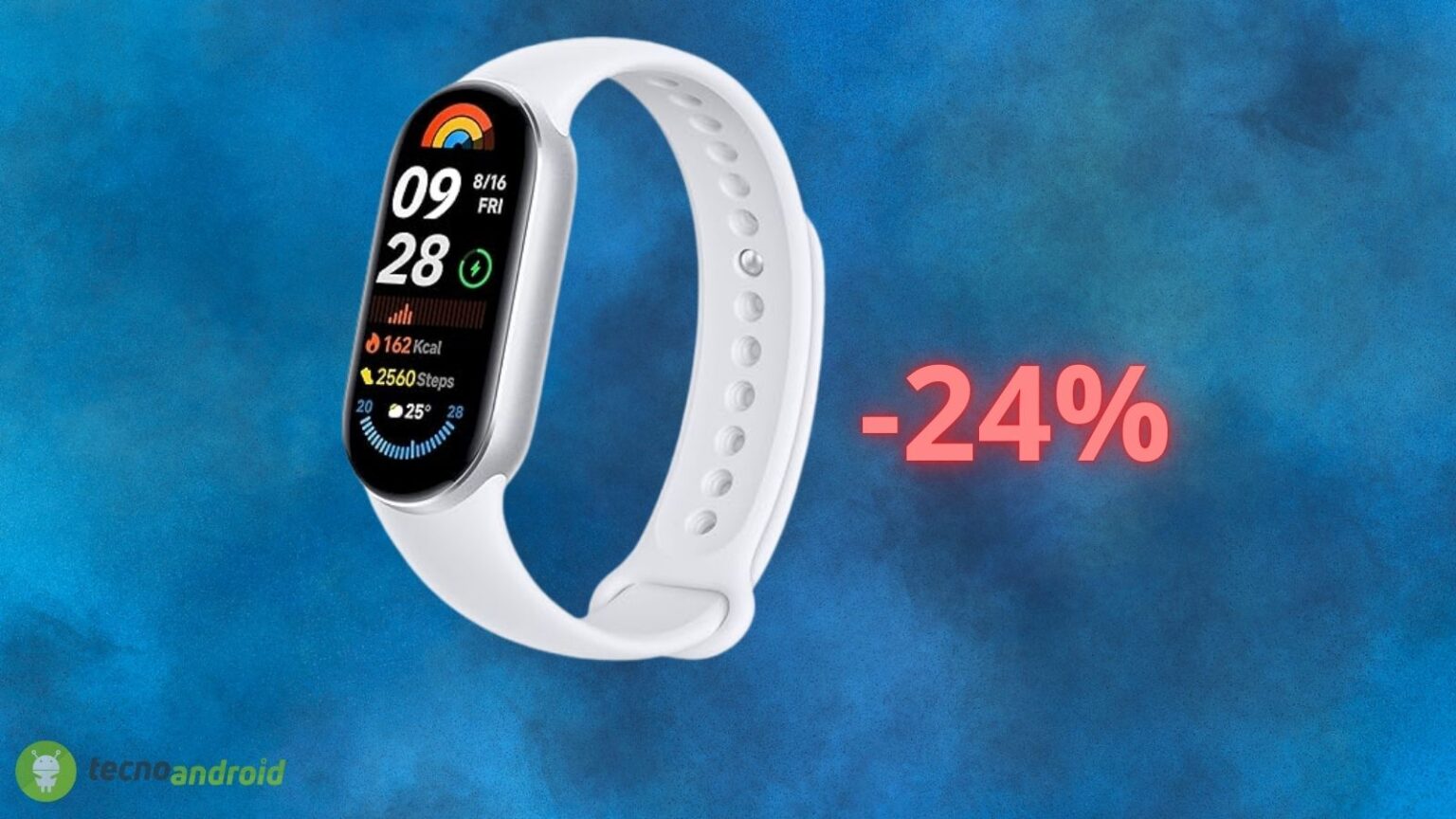 Xiaomi Smart Band 9: prezzo ASSURDO su Amazon, sconto del 24%