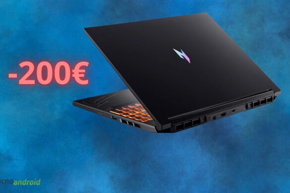 Amazon è IMPAZZITA: sconta di 200 euro il notebook GAMING Acer Nitro V 16