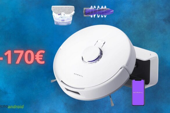 Robot aspirapolvere NARWAL in OFFERTA FOLLE su Amazon