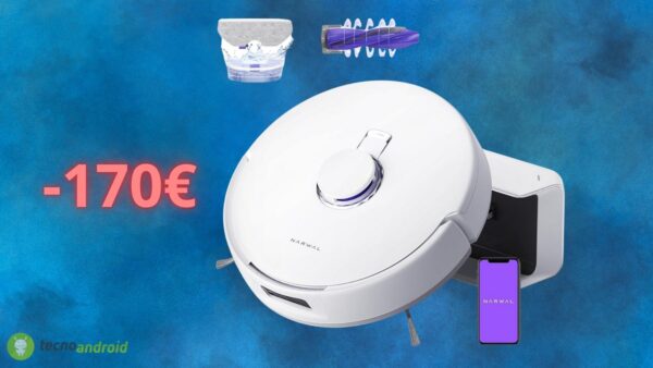 Robot aspirapolvere NARWAL in OFFERTA FOLLE su Amazon