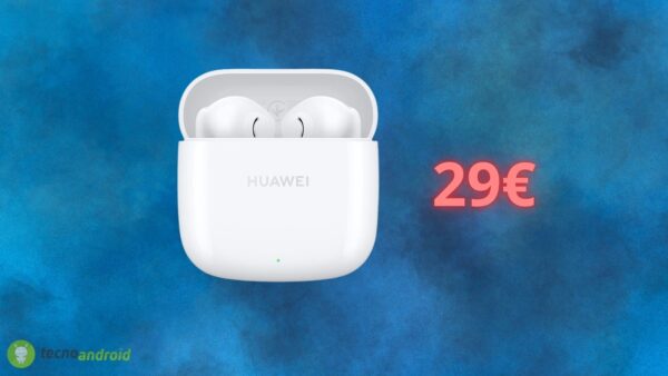 Amazon è PAZZA e DIMEZZA il prezzo delle Huawei FreeBuds SE 2: costano meno di 30 euro