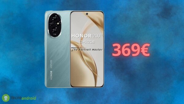Honor 200: un prezzo ASSURDO solo oggi è attivo su Amazon