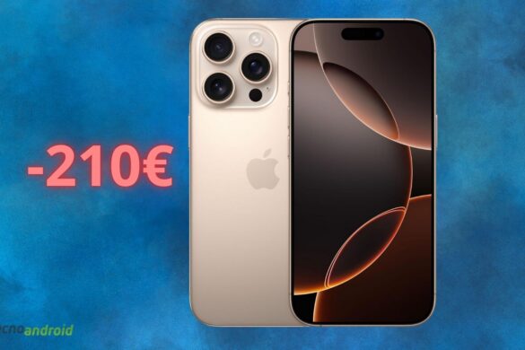 Apple iPhone 16 Pro a prezzo FOLLE su Amazon: OFFERTA con sconto di 210 euro