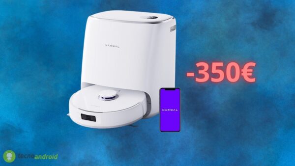 Amazon sconta di 350 euro il robot aspirapolvere Narwal Freo X Ultra
