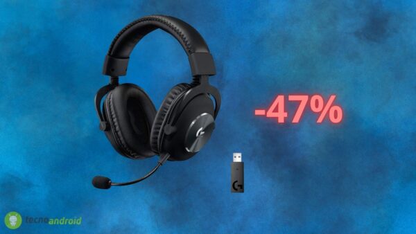 Logitech G Pro X Wireless: sconto del 47% su Amazon, un prezzo PAUROSO