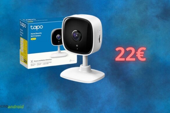 Amazon è IMPAZZITA, sconta a 22 euro la telecamera TP-Link Tapo C110