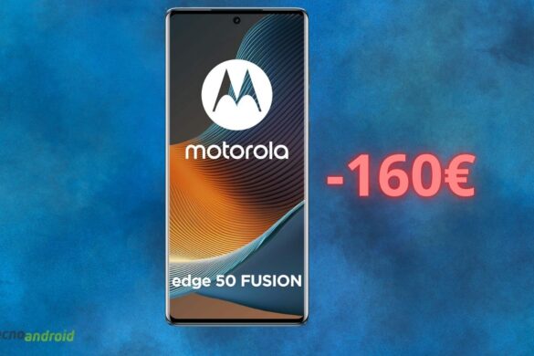 Motorola Edge 50 Fusion è un BEST BUY su Amazon: sconto assurdo di 160 euro