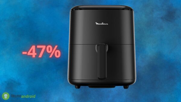 Amazon fa CROLLARE il prezzo della friggitrice ad aria Moulinex
