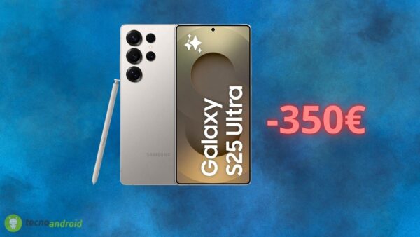 Amazon FOLLE: il Samsung Galaxy S25 Ultra è in SCONTO di 350 euro