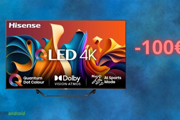 Smart TV Hisense con uno sconto di 100 euro su AMAZON: ecco il link dell’OFFERTA