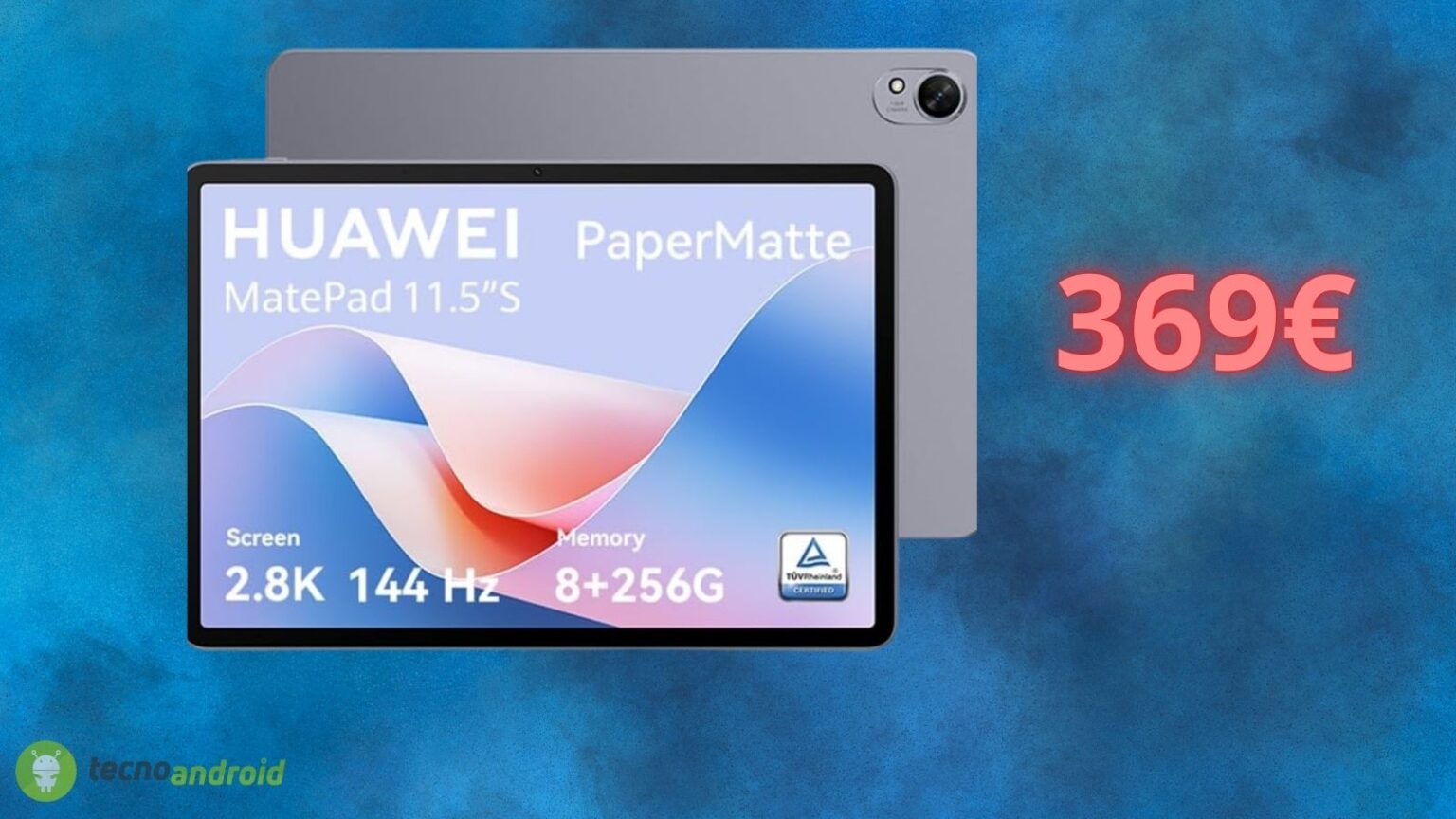 Huawei MatePad 11.5" S: uno SCONTO PAUROSO è disponibile su Amazon