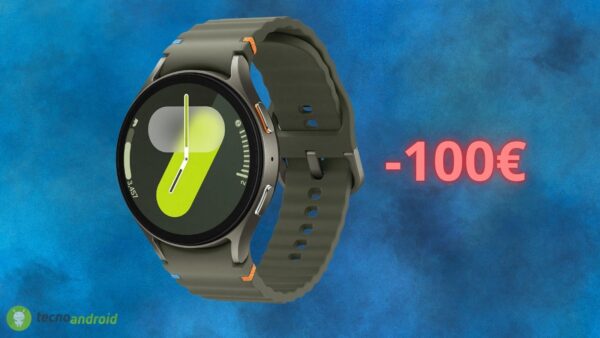 Samsung Galaxy Watch7: SPETTACOLARE sconto di 100 euro su Amazon