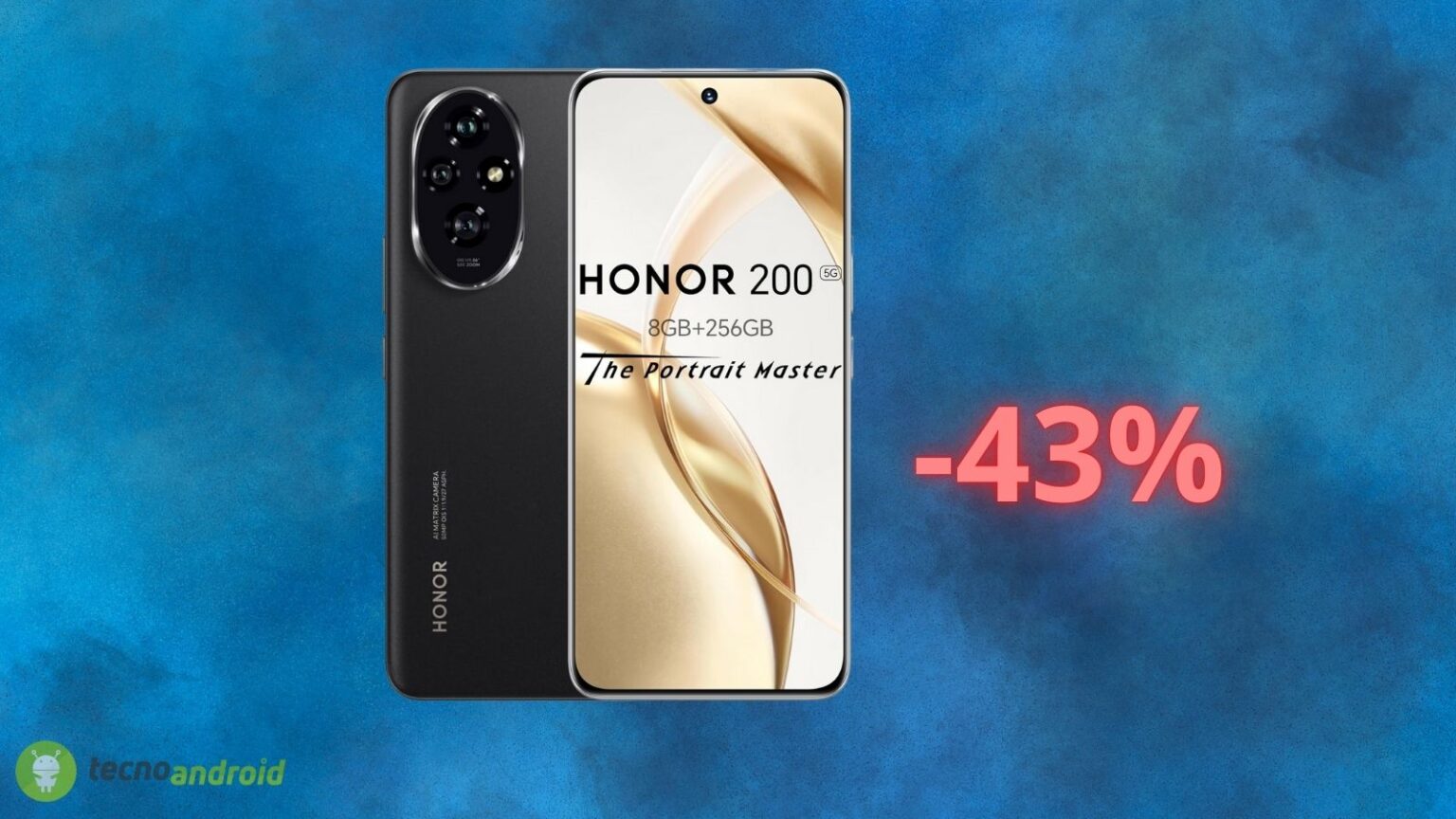 Honor 200: spettacolare OFFERTA su Amazon con 250 euro di sconto