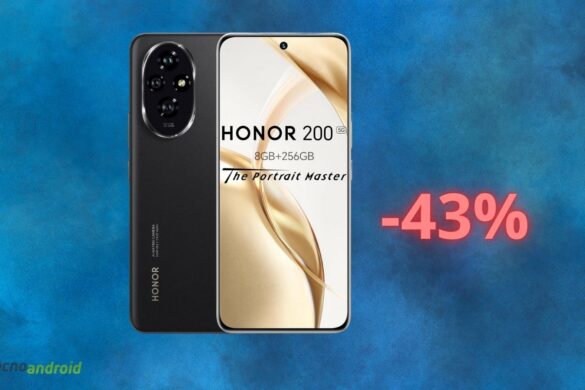 Honor 200: spettacolare OFFERTA su Amazon con 250 euro di sconto