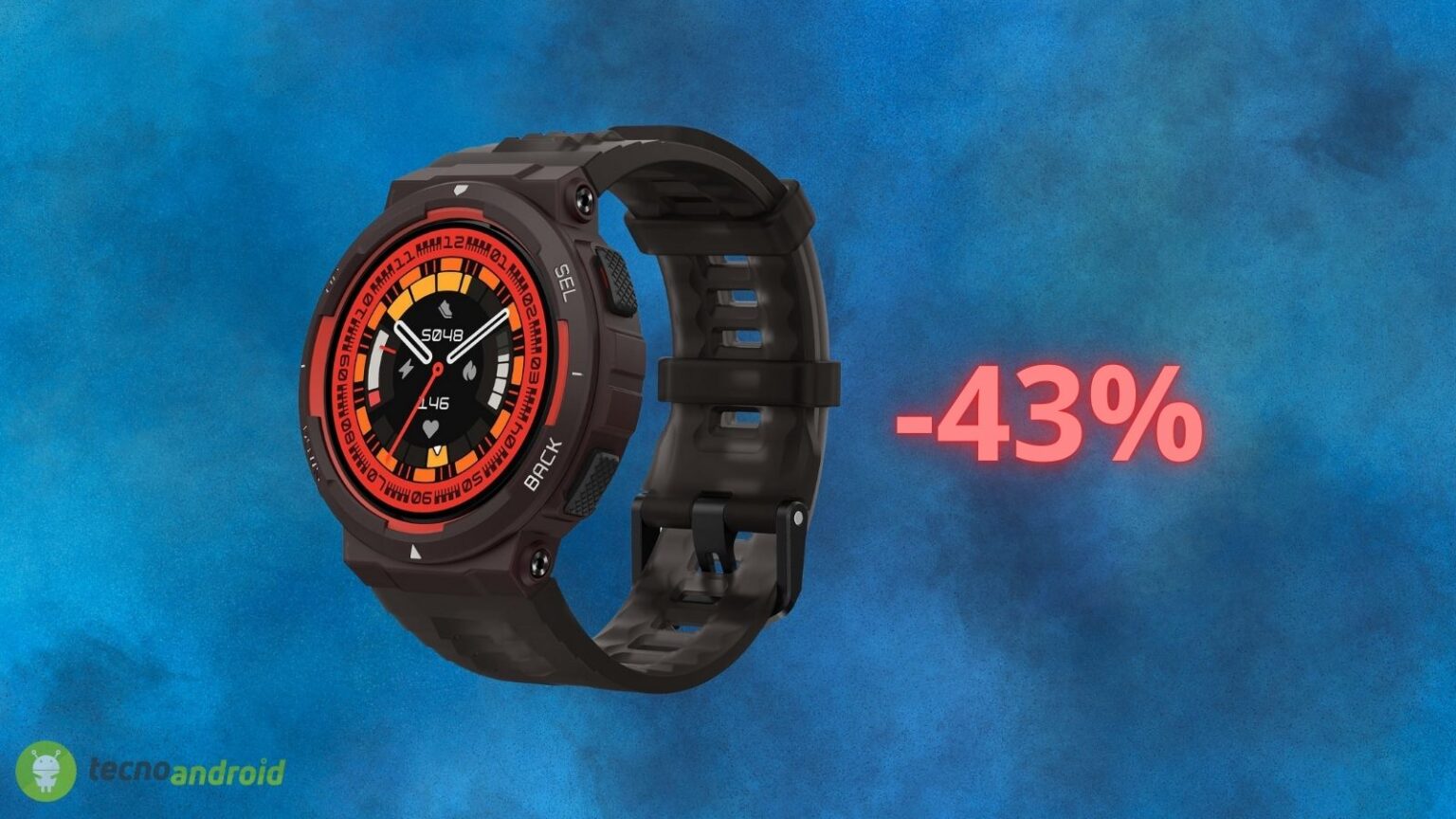 Amazon da SOGNO: sconto del 43% su Amazfit Active Edge